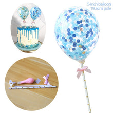 Load image into Gallery viewer, Rose Gold Confetti Balloon