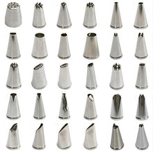 Load image into Gallery viewer, 30 styles Cake Nozzle Stainless Steel