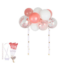 Load image into Gallery viewer, 5inch Balloon Cake Topper Set Birthday Party Decoration Cake