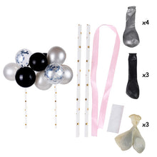 Load image into Gallery viewer, Rose Gold Confetti Balloon