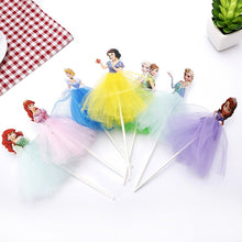 Load image into Gallery viewer, 1pcs Cartoon Princess Birthday Party Decoration Kid Cupcake