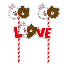 Load image into Gallery viewer, 1set Happy Birthday Mickey Mouse Cartoon Cake