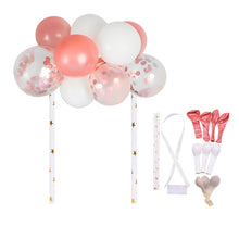 Load image into Gallery viewer, Balloon Garland Cake Toppers