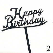 Load image into Gallery viewer, Creative Wordart Cake Topper