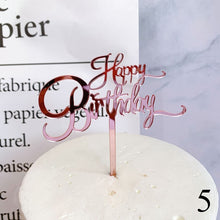 Load image into Gallery viewer, Creative Wordart Cake Topper