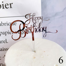 Load image into Gallery viewer, Creative Wordart Cake Topper