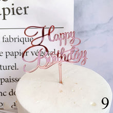 Load image into Gallery viewer, Creative Wordart Cake Topper
