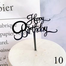 Load image into Gallery viewer, Creative Wordart Cake Topper