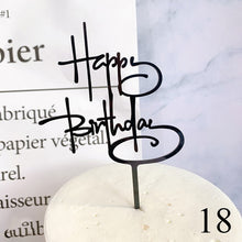 Load image into Gallery viewer, Creative Wordart Cake Topper
