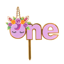 Load image into Gallery viewer, Rainbow Unicorn Cake