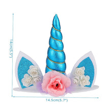 Load image into Gallery viewer, Unicorn Horn Cake Topper