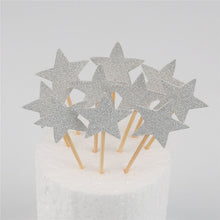 Load image into Gallery viewer, 10pcs Mini Heart Star Cupcake