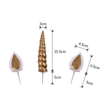 Load image into Gallery viewer, Horn Unicorn Cake Topper