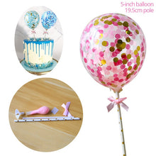 Load image into Gallery viewer, Rose Gold Confetti Balloon
