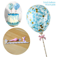 Load image into Gallery viewer, Rose Gold Confetti Balloon
