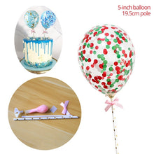 Load image into Gallery viewer, Rose Gold Confetti Balloon
