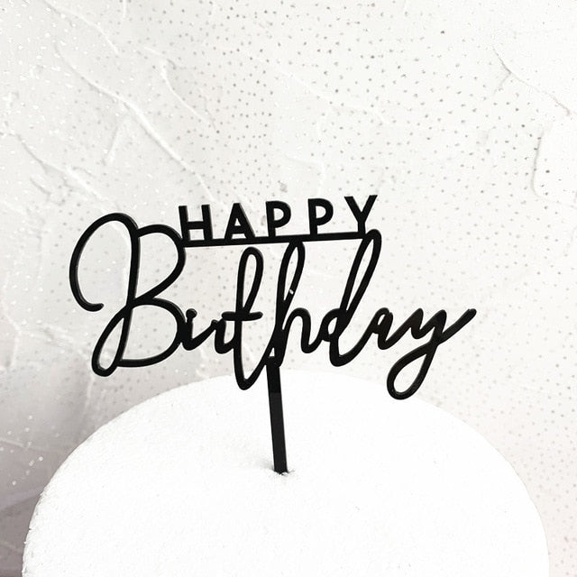 Birthday Cake Topper Love Vine