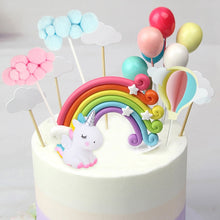 Load image into Gallery viewer, Rainbow Unicorn Cake
