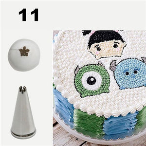 30 styles Cake Nozzle Stainless Steel