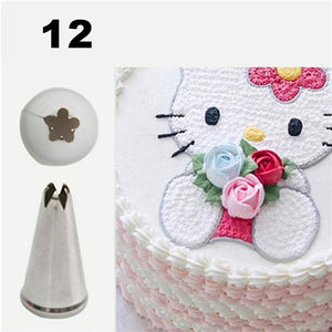30 styles Cake Nozzle Stainless Steel