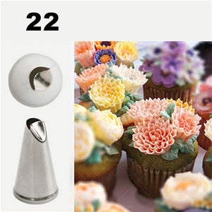 30 styles Cake Nozzle Stainless Steel