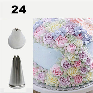 30 styles Cake Nozzle Stainless Steel