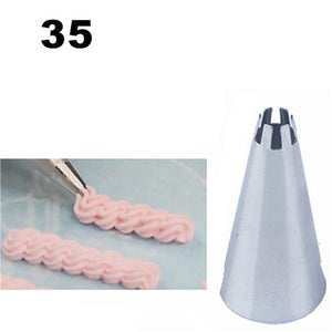 30 styles Cake Nozzle Stainless Steel
