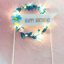 Load image into Gallery viewer, 1Pcs Flower Wreath Cake
