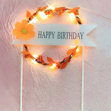 Load image into Gallery viewer, 1Pcs Flower Wreath Cake
