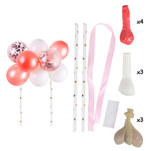 Load image into Gallery viewer, Rose Gold Confetti Balloon
