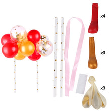 Load image into Gallery viewer, Rose Gold Confetti Balloon
