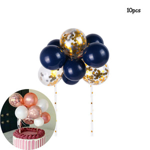 Rose Gold Confetti Balloon