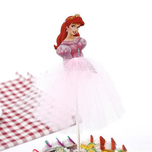 1pcs Cartoon Princess Birthday Party Decoration Kid Cupcake