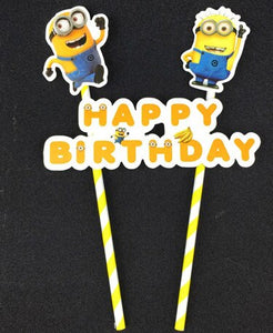 1set Happy Birthday Mickey Mouse Cartoon Cake