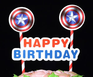 1set Happy Birthday Mickey Mouse Cartoon Cake