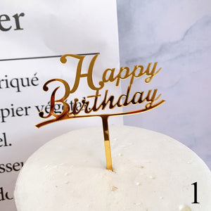 Creative Wordart Cake Topper