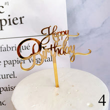 Load image into Gallery viewer, Creative Wordart Cake Topper
