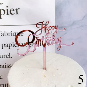 Creative Wordart Cake Topper