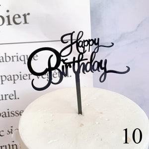 Creative Wordart Cake Topper