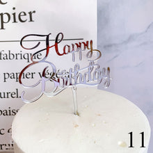 Load image into Gallery viewer, Creative Wordart Cake Topper
