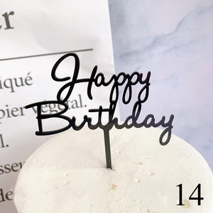 Creative Wordart Cake Topper