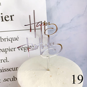 Creative Wordart Cake Topper