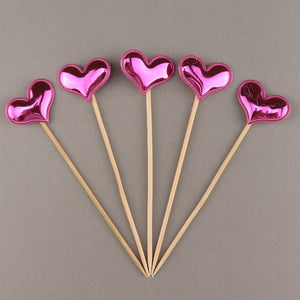 Cakelove 5 pcs/lot lovely heart star crown cake