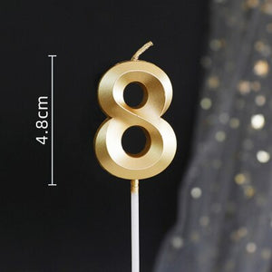 Happy Birthday Number Candles