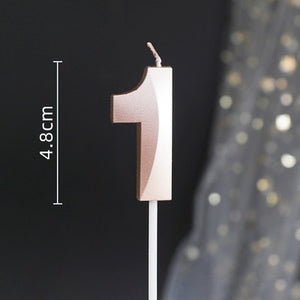 Happy Birthday Number Candles