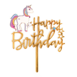 Rainbow Unicorn Cake