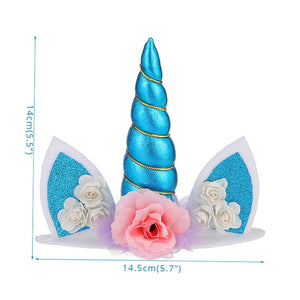 Unicorn Horn Cake Topper