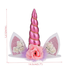 Unicorn Horn Cake Topper