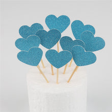Load image into Gallery viewer, 10pcs Mini Heart Star Cupcake
