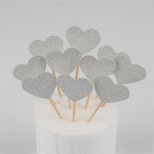 Load image into Gallery viewer, 10pcs Mini Heart Star Cupcake
